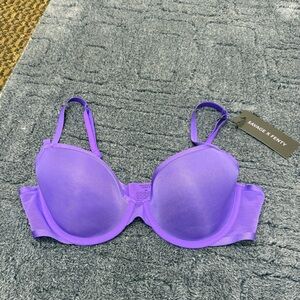💜 Savage X Fenty NWT Purple Contour Bra 34C